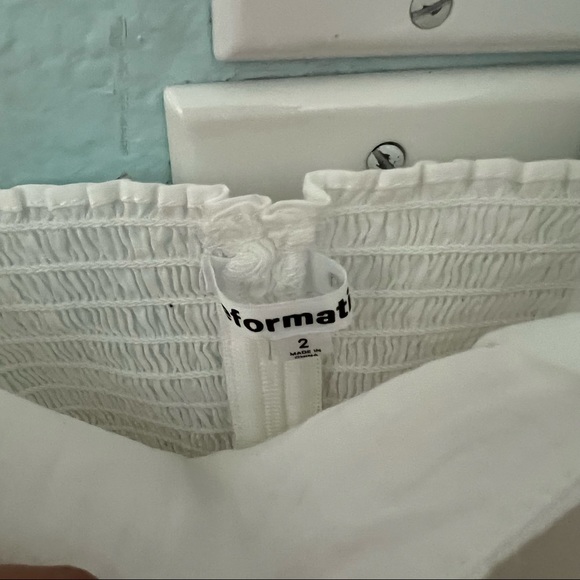 SOLD NWT Reformation size 2 Adelia Top - Picture 3 of 4